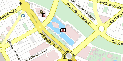 Ciudad de las Artes y de las Ciencias Valencia Stadtplan