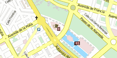 Palau de les Arts Reina Sofía Stadtplan